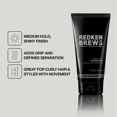 Men's Wash & Style Set with Holding Gel